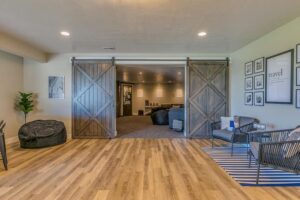 basement refinishing homey retreat guests