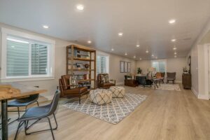 basement finish unique spaces