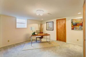 basement office remodeling 